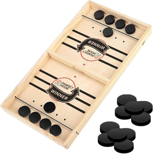 Fast Sling Puck Game - Birthday Gifts For Family, Friends, Children - Best Interactive Game Ever