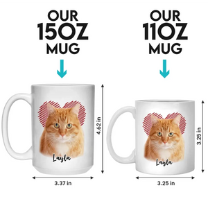 Mug personnalisé avec photo « Vous êtes un super-héros » pour chien et chat – Fête des Mères, cadeau pour les propriétaires d'animaux et les amoureux des animaux