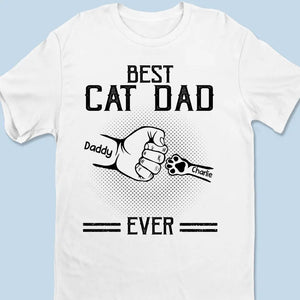 Nos animaux de compagnie sont notre famille - T-shirt unisexe personnalisé pour chien et chat, sweat à capuche, sweat-shirt - Fête des pères, cadeau pour les propriétaires d'animaux et les amoureux des animaux
