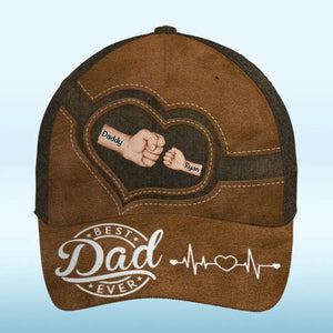 L'amour d'un père est éternel et sans fin - Casquette personnalisée pour la famille, casquette classique à imprimé intégral - Fête des pères, cadeau pour papa, grand-père