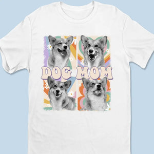 Photo personnalisée « La vie est dure, les animaux la rendent meilleure » - T-shirt, sweat à capuche et sweat-shirt unisexe personnalisé pour chien et chat - Cadeau pour propriétaires et amoureux des animaux