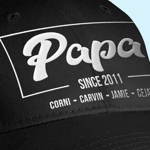 Mon père est mon meilleur ami - Casquette brodée personnalisée en famille - Cadeau pour la fête des pères