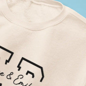 J'ai toujours pensé que tu ferais un super papa - Sweat-shirt brodé personnalisé en famille - Fête des pères, cadeau pour papa, grand-père