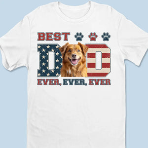Photo personnalisée « Notre bonheur est infini » - T-shirt, sweat à capuche et sweat-shirt unisexe personnalisé pour chien et chat - Fête des Pères, cadeau pour propriétaires d'animaux et amoureux des animaux