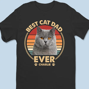 Photo personnalisée « Les animaux sont là » - T-shirt unisexe personnalisé pour chien et chat, sweat à capuche, sweat-shirt - Fête des Pères, cadeau pour les propriétaires d'animaux et les amoureux des animaux