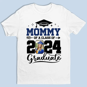 Photo personnalisée « Je suis si fier d'être diplômé » - T-shirt, sweat à capuche et sweat-shirt unisexe personnalisé pour la famille - Cadeau de remise de diplôme pour les membres de la famille, les frères et sœurs