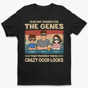 Merci d'avoir partagé votre ADN - T-shirt unisexe personnalisé, sweat à capuche, sweat-shirt - Fête des pères, cadeau pour papa, grand-père