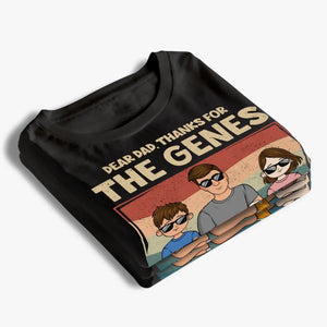Merci d'avoir partagé votre ADN - T-shirt unisexe personnalisé, sweat à capuche, sweat-shirt - Fête des pères, cadeau pour papa, grand-père