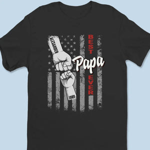 J'ai tellement de chance d'avoir ton amour et tes conseils dans ma vie - T-shirt unisexe personnalisé, sweat à capuche, sweat-shirt - 4 juillet, fête des pères, cadeau pour papa, grand-père