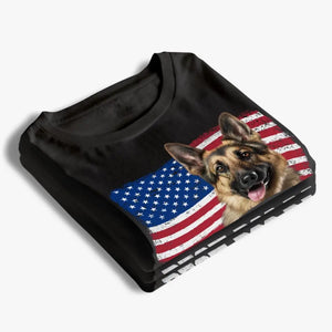 T-shirt, sweat à capuche et sweat-shirt unisexe personnalisé avec photo « Adoptez l'amour de votre vie » pour chien et chat - Nouveauté, cadeau pour les propriétaires d'animaux et les amoureux des animaux AMZ