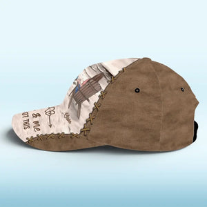 Toi et moi, nous sommes ensemble - Chapeau personnalisé pour couple, casquette classique à imprimé intégral - Cadeau pour mari et femme, anniversaire