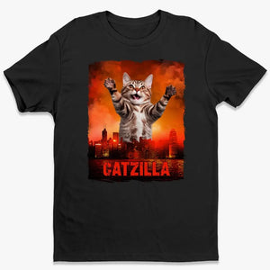 T-shirt, sweat à capuche et sweat-shirt unisexe personnalisé avec photo « King Of Pawster » pour chat – Cadeau pour propriétaires et amoureux des animaux