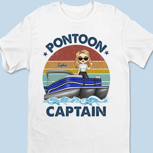 La vie est meilleure sur un ponton - T-shirt, sweat à capuche et sweat-shirt unisexe personnalisé pour toute la famille - Cadeau pour les membres de la famille et les amateurs de ponton