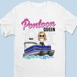 Attrape-moi sur le ponton - T-shirt, sweat à capuche et sweat-shirt unisexe personnalisé pour la famille - Cadeau pour les membres de la famille et les amoureux du ponton