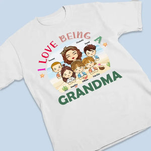 Une grand-mère est un havre de paix - T-shirt, sweat à capuche et sweat-shirt unisexe personnalisé pour la famille - Cadeau pour grand-mère