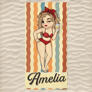 Profitez pleinement de l'été - Serviette de plage personnalisée pour meilleure amie - Cadeau de vacances d'été, cadeau d'anniversaire pour une fête à la piscine, pour les meilleures amies, les meilleures amies et les sœurs