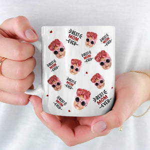 Photo personnalisée « Tu es la meilleure personne au monde » - Mug personnalisé pour la famille - Cadeau pour maman, grand-mère