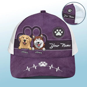 Poils de chien, je m'en fiche ! Casquette de baseball personnalisée avec dos en maille, casquette de camionneur, cadeau pour propriétaires et amoureux des animaux.