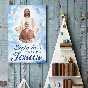 Photo personnalisée Dieu vous a emmené chez lui pour être avec lui - Affiche verticale personnalisée commémorative - Cadeau de condoléances pour les membres de la famille