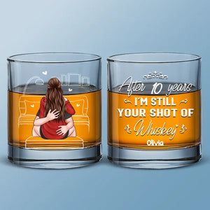 Je suis ton verre de whisky - Verre à whisky personnalisé pour couple - Cadeau pour mari et femme, anniversaire
