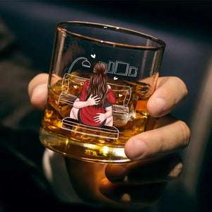 Je suis ton verre de whisky - Verre à whisky personnalisé pour couple - Cadeau pour mari et femme, anniversaire