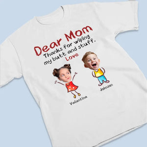 Photo personnalisée « Les soins d'une mère sont synonymes de paix » - T-shirt, sweat à capuche et sweat-shirt unisexe personnalisé pour la famille - Cadeau pour les membres de la famille