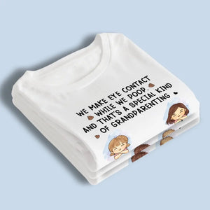 Je croise mes sourcils avant de me regarder dans les yeux - T-shirt, sweat à capuche et sweat-shirt unisexe personnalisé pour la famille - Cadeau pour les membres de la famille