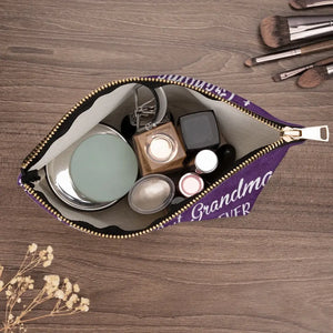 Photo personnalisée « Vous êtes assez bien » - Trousse de maquillage personnalisée pour la famille - Cadeau pour maman, grand-mère