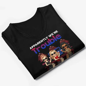 Quand nous sommes ensemble, qui savait ? Débardeur dos nageur personnalisé, t-shirt, cadeau pour meilleures amies, meilleures amies, sœurs