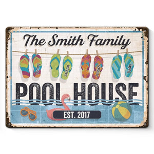 Ensemble, c'est un endroit magnifique où vivre - Plaque en métal personnalisée pour la décoration intérieure de la famille - Cadeau de pendaison de crémaillère pour les membres de la famille