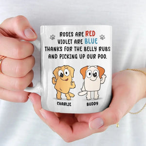 L'amour d'un chiot est la forme la plus pure de l'amour - Mug personnalisé pour chien - Cadeau pour les propriétaires et les amoureux des animaux