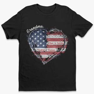 Il faut un grand cœur pour tenir nos petites mains - T-shirt unisexe personnalisé, sweat à capuche, sweat-shirt - Cadeau pour maman, grand-mère