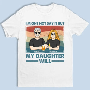 Ensemble, nous formons une équipe formidable ! T-shirt, sweat à capuche et sweat-shirt unisexe personnalisé pour la famille ! Cadeau pour papa