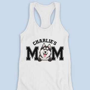 Meilleure maman du monde - Débardeur dos nageur personnalisé pour chien et chat - Cadeau pour propriétaires et amoureux des animaux