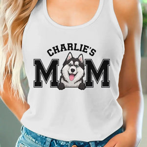 Meilleure maman du monde - Débardeur dos nageur personnalisé pour chien et chat - Cadeau pour propriétaires et amoureux des animaux