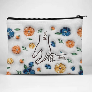 Nous t'aimons plus que tu ne le sauras jamais - Trousse de maquillage personnalisée pour la famille - Cadeau pour maman, grand-mère