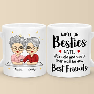 Notre amitié est intemporelle - Mug personnalisé Bestie - Cadeau pour meilleures amies, meilleures amies, sœurs