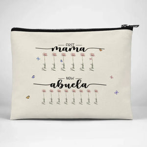 Je t'aime plus que tu ne le sauras jamais - Trousse de maquillage personnalisée pour la famille - Cadeau pour maman, grand-mère