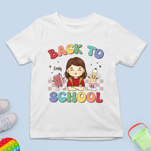 Le gamin cool est arrivé ! T-shirt enfant personnalisé ! Cadeau de rentrée scolaire pour enfant