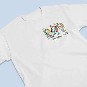 T-shirt unisexe personnalisé « Maman, grand-mère » - Cadeau pour maman et grand-mère