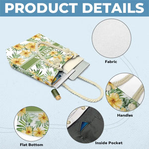 C'est l'été - Sac de plage personnalisé Bestie - Cadeau de vacances d'été pour meilleures amies, meilleures amies, sœurs