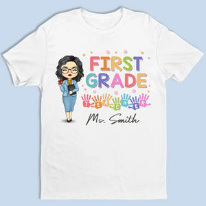 Seuls les courageux choisissent d'enseigner - T-shirt unisexe personnalisé, sweat à capuche, sweat-shirt - Cadeau pour enseignant