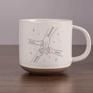 L'amour d'une grand-mère ne vieillit jamais - Mug personnalisé en céramique pour famille - Cadeau pour maman et grand-mère