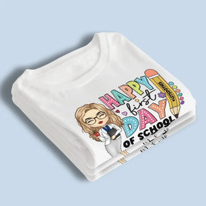 Bonne rentrée scolaire ! T-shirt unisexe personnalisé, sweat à capuche, sweat-shirt ! Cadeau pour enseignant