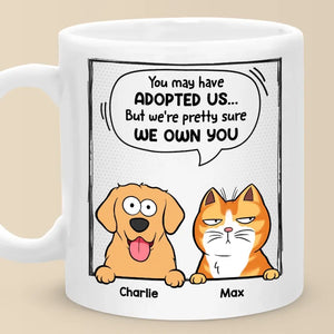 Le meilleur thérapeute a de la fourrure et quatre pattes - Mug personnalisé pour chien et chat - Cadeau pour propriétaires et amoureux des animaux