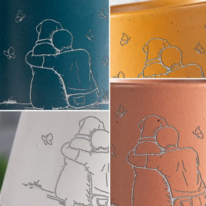 Tu m'as donné un amour inconditionnel - Mug personnalisé en céramique - Cadeau de condoléances pour les propriétaires et les amoureux des animaux