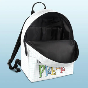 Je suis prêt à écraser - Sac à dos personnalisé pour enfant - Cadeau de rentrée scolaire pour enfant
