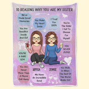 Nous avons créé de merveilleux souvenirs ensemble - Couverture personnalisée Bestie - Cadeau pour meilleures amies, BFF, sœurs