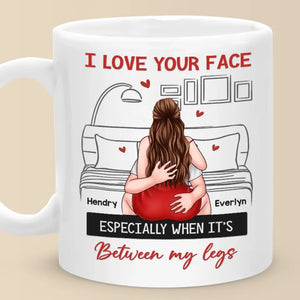 T'aimer, c'est comme respirer, c'est sans effort - Tasse personnalisée pour couple - Cadeau pour mari et femme, anniversaire
