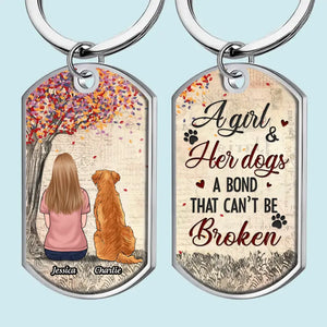 Their Warm Presence And Companionship Will Be Deeply Missed - Memorial Personalized Custom Keychain - Sympathy Gift For Pet Owners, Pet Lovers